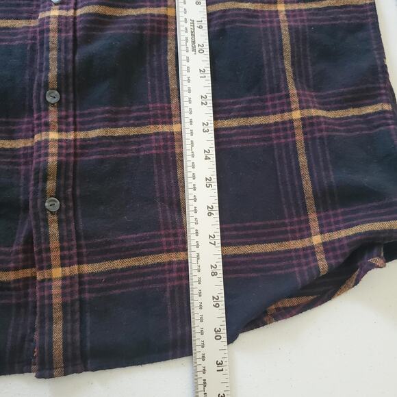 The Normal Brand Shirt Mens X-Large Black Plaid Stephen Long Sleeve Button Up - Picture 4 of 7